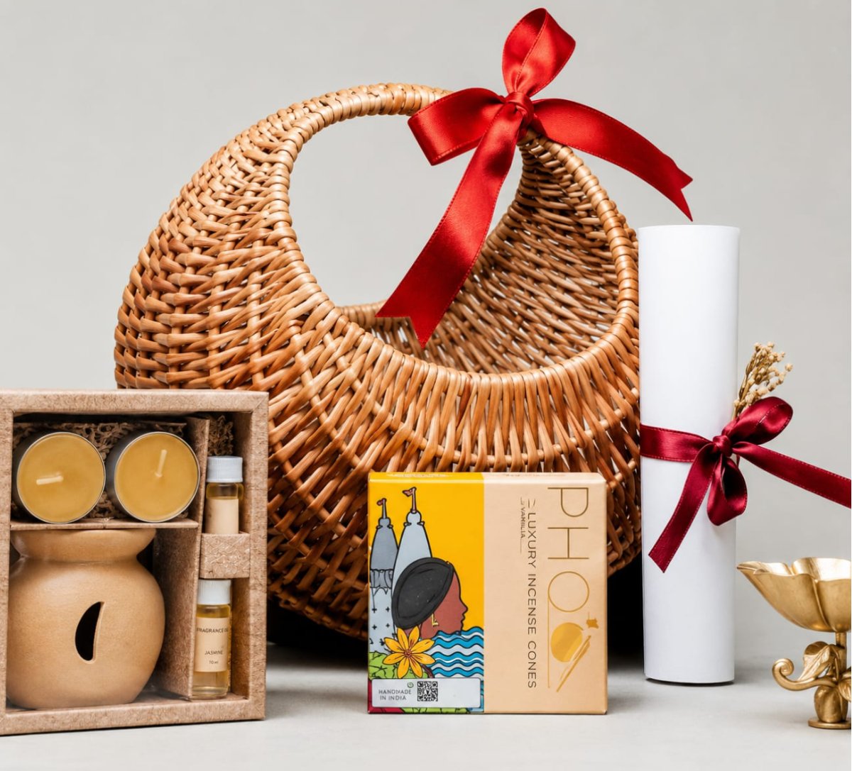 The Festive Aroma  Basket 