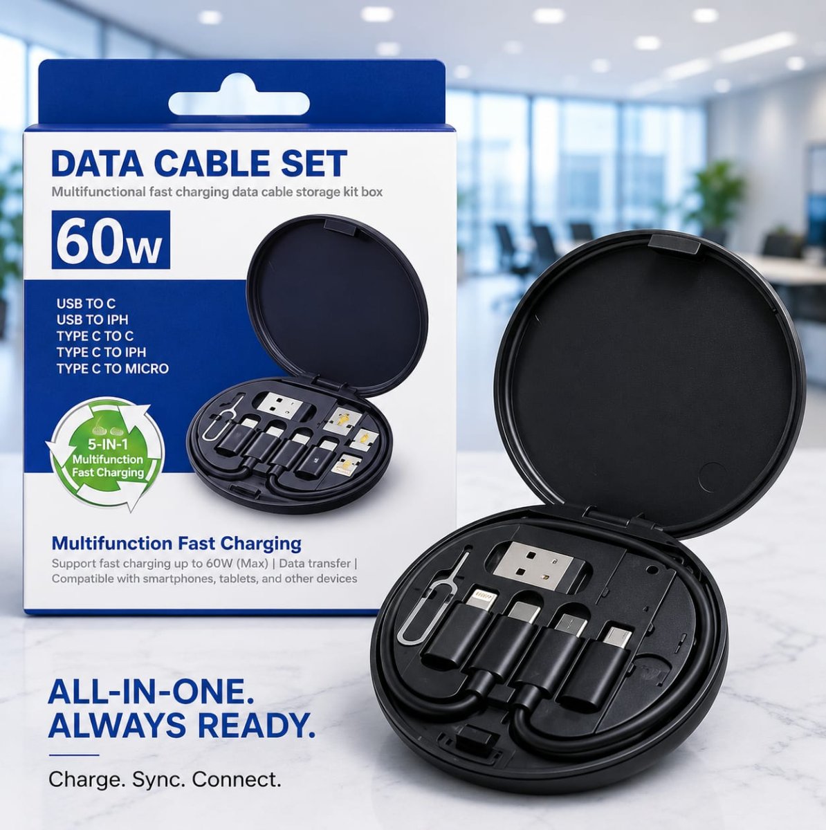 5-In-1 Data  Cable Kit 