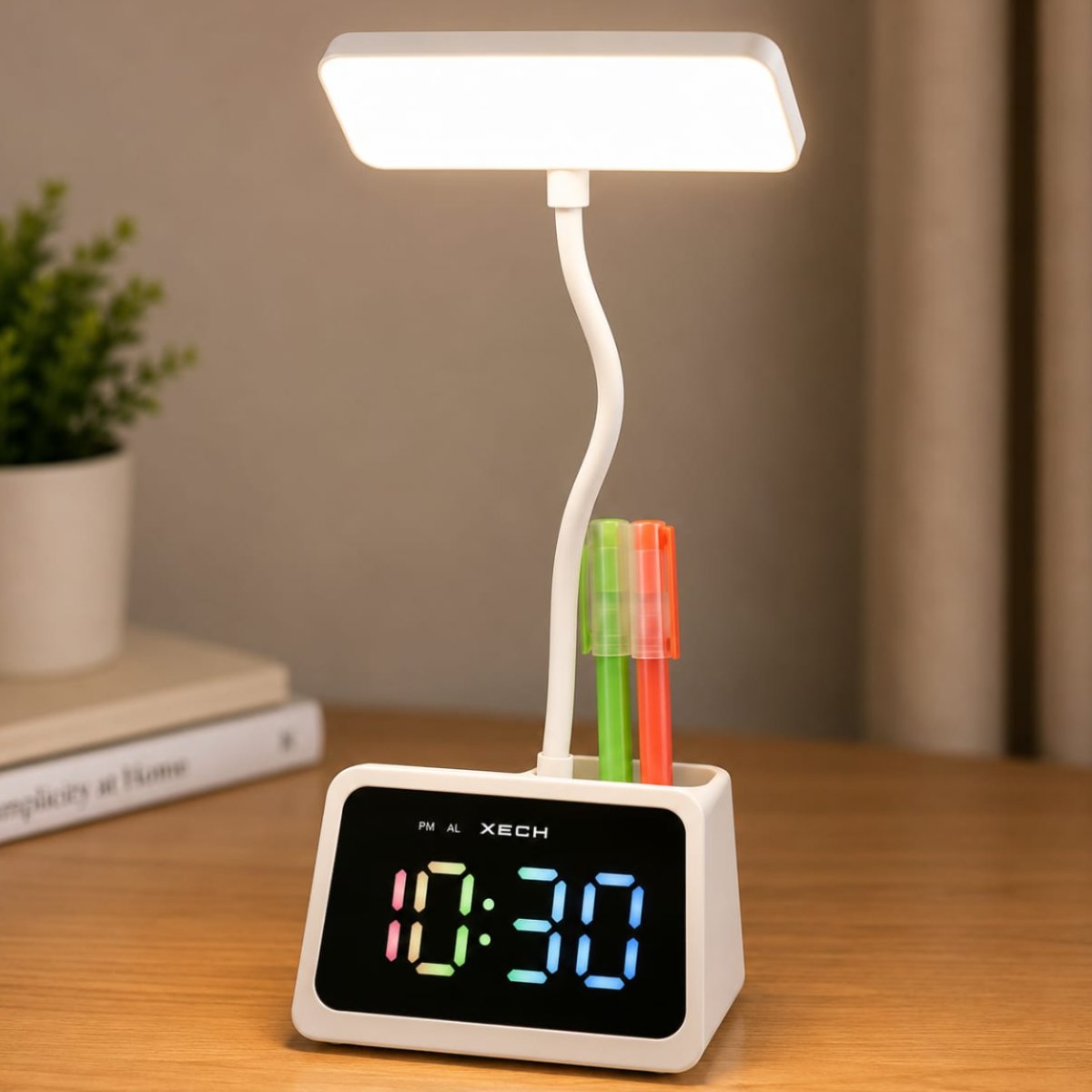 Smart LED Clock Lamp